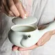 Taisen White Hiragata Yokode Kyusu