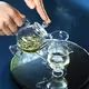 玻璃美人茶壺