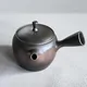 功吏 火窯変高台壺形急須