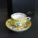 Herend 西安の黄ラージカップ&ソーサー