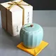 Celadon Rengebori Mizusashi