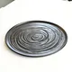 Zokokunuri Black Round Spiral Tray