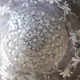 紫彩華紋茶碗