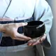 昭楽 黒楽弘入写 寿賀