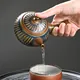Shunzan Nerikomi Cut Kyusu