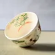 茶碗 仁清 松竹梅に鶴