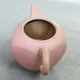 Jinshu Pink Arashi Shibori Kyusu