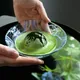 Glass Hira Chawan Giyaman Ryōsui