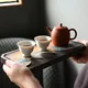 Chinese Tea Tray Wavy