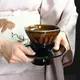 Tenmoku Chawan Kikka 