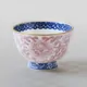 染付釉裏紅唐草煎茶碗