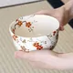 茶碗　仁清　しだれ桜　