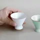 白磁反型湯呑 小