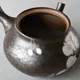 昭龍 天目釉珠型胡蝶蘭茶注