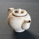 錆白泥果実茶壺