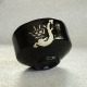 茶碗 黒楽 龍 松楽