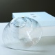Glass Hira Chawan Sukashi Aokaede