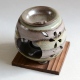 石竜桜茶香炉